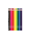 9498530,Creioane colorate triunghiulare 3mm set36 2xtava plastic