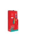 9498480,Creioane colorate hexagonale 3mm set36+ascutitoare