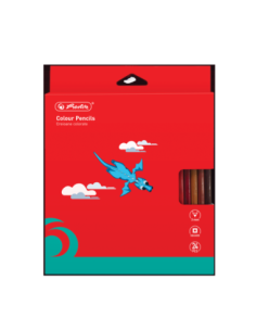9498560,Creioane colorate patrate 3mm set24