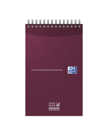 400055727-5,Task manager oxford proiect 12.5x20cm 70f spira scribzee pefc dictando diverse culori - Set 5