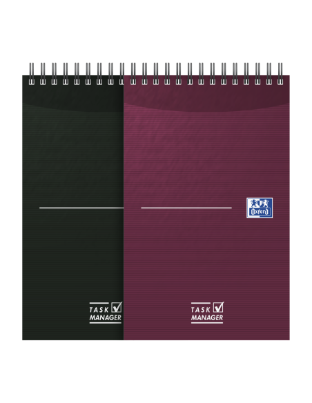 400055727-5,Task manager oxford proiect 12.5x20cm 70f spira scribzee pefc dictando diverse culori - Set 5
