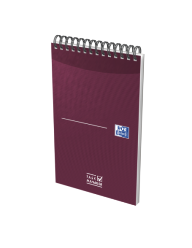 400055727-5,Task manager oxford proiect 12.5x20cm 70f spira scribzee pefc dictando diverse culori - Set 5