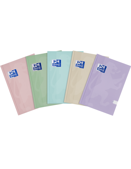 400175292-5,Caiet oxford touch pastel a5 96f pefc patratele diverse culori pastel - Set 5
