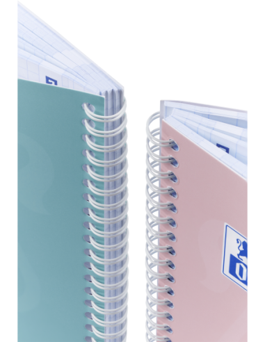 400175356-5,Caiet oxford touch pastel a4 80f spira scribzee pefc patratele diverse culori pastel - Set 5