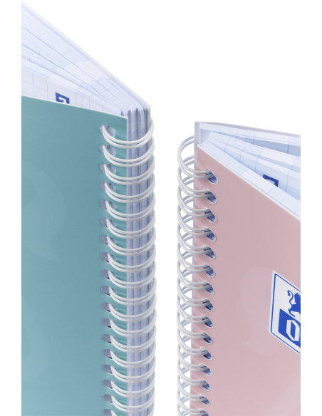 400175356-5,Caiet oxford touch pastel a4 80f spira scribzee pefc patratele diverse culori pastel - Set 5