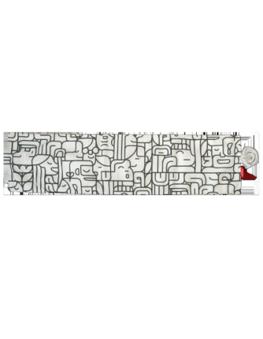 9498350,Husa roll wrap bumbac pentru creioane 72 poz culoare negru/alb