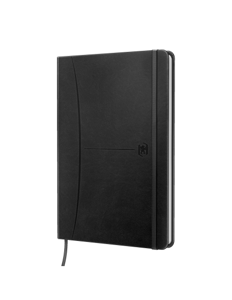 400154943-5,Caiet oxford signature a5 80f scribzee pefc dictando negru - Set 5