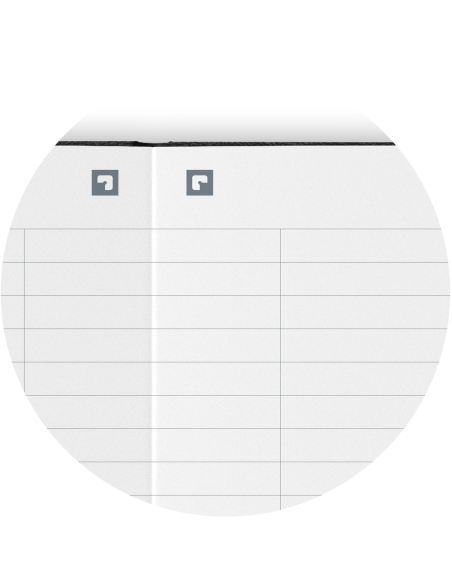400154943-5,Caiet oxford signature a5 80f scribzee pefc dictando negru - Set 5