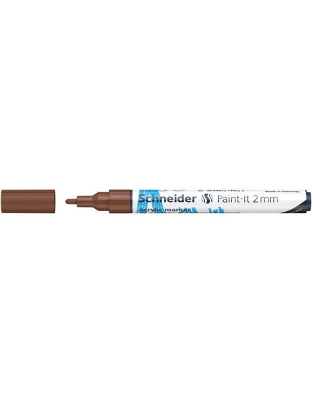 SD-PMK017/MARO-10,Marker cu vopsea acrilica Paint-It 310 2 mm Schneider MARO - Set 10