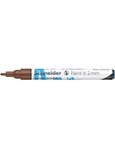 SD-PMK017/MARO-10,Marker cu vopsea acrilica Paint-It 310 2 mm Schneider MARO - Set 10