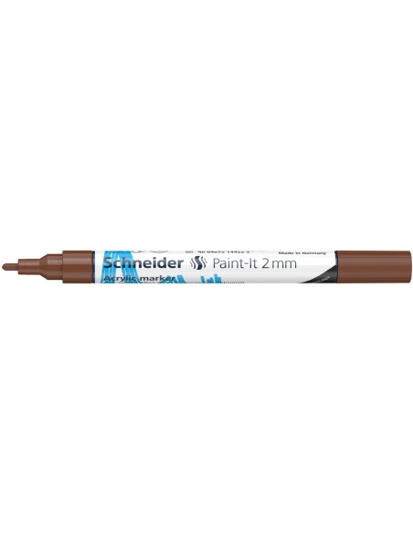 SD-PMK017/MARO-10,Marker cu vopsea acrilica Paint-It 310 2 mm Schneider MARO - Set 10