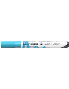 SD-PMK017/BLEU-10,Marker cu vopsea acrilica Paint-It 310 2 mm Schneider BLEU - Set 10