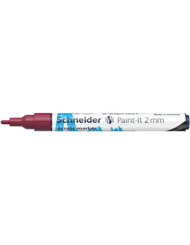 SD-PMK017/VISINIU-10,Marker cu vopsea acrilica Paint-It 310 2 mm Schneider VISINIU - Set 10