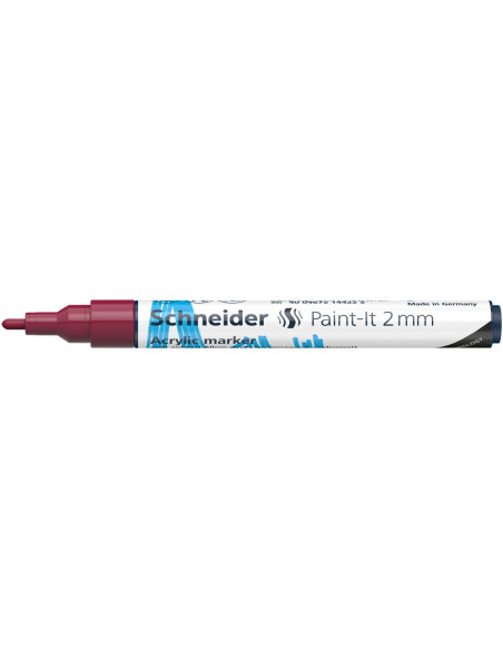 SD-PMK017/VISINIU-10,Marker cu vopsea acrilica Paint-It 310 2 mm Schneider VISINIU - Set 10