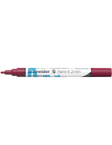 SD-PMK017/VISINIU-10,Marker cu vopsea acrilica Paint-It 310 2 mm Schneider VISINIU - Set 10