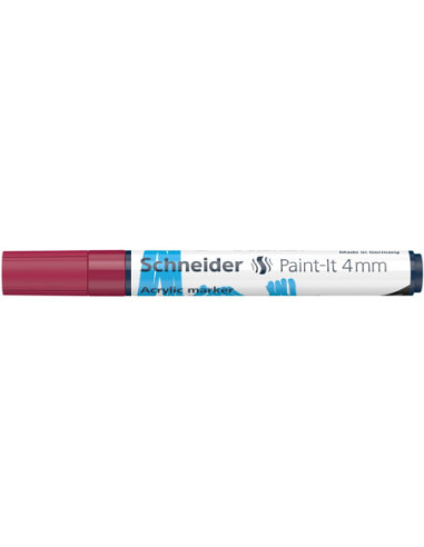 SD-PMK018/VISINIU-5,Marker cu vopsea acrilica Paint-It 320 4 mm Schneider VISINIU - Set 5