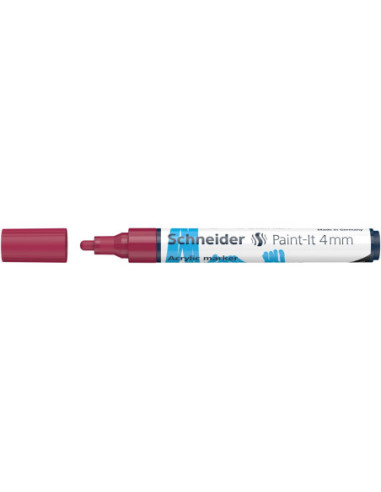 SD-PMK018/VISINIU-5,Marker cu vopsea acrilica Paint-It 320 4 mm Schneider VISINIU - Set 5