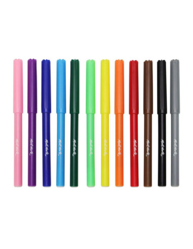 SD-SKR525-12,Carioca tip marker basic pentru copii Mont Marte12 buc /set