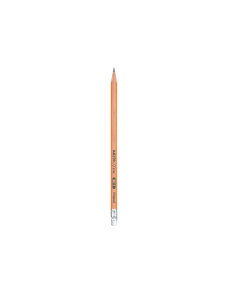 SD-CRE524,Creion cu guma Maped Black'Peps HB borcan x 72 FSC