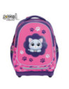 SC3337,Ghiozdan scoala anatomic S-COOL Think Pink, 39 x 33 x 18 cm