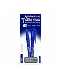 Set 12 Pixuri Pensan Star Tech, 1 mm, Albastru