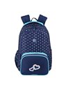 Ghiozdan scoala Oxford, 3 compartimente, 44 x 29 x 22 cm, Motiv Dots