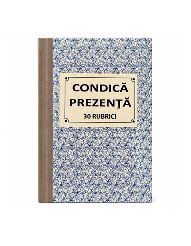 Condica prezenta A4/2, 16 file