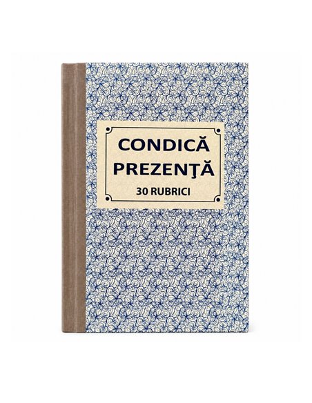 Condica prezenta A4/2, 16 file