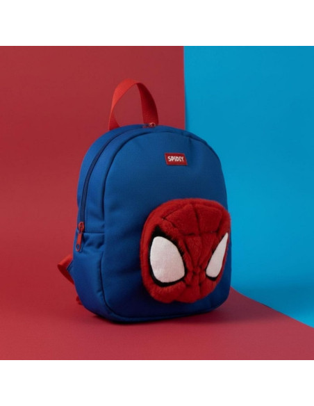 G775,Ghiozdan gradinita Cerda 628814, motiv Spidey, 19 cm, 1 compartiment, 19 x 20 x 6 cm