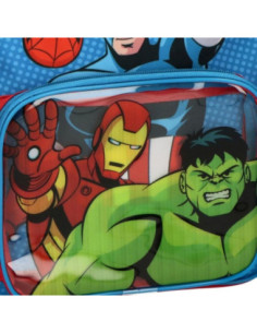 G776,Ghiozdan gradinita Cerda 629286, motiv Avengers, 25 cm, 2 compartiment, 25 x 30 x 12 cm 2