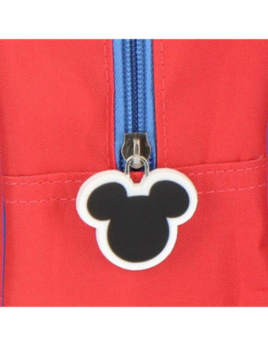 G778,Ghiozdan gradinita Cerda 677416, motiv Mickey, 25 cm, 2 compartimente, 25 x 30 x 12 cm