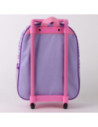 G785,Ghiozdan gradinita tip troller Cerda 630046, motiv Kuromi 3D, 25 cm, 1 compartiment, 25 x 30 x 12 cm