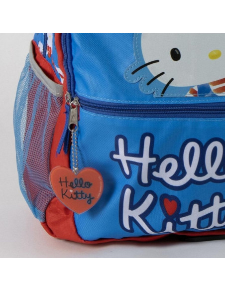 G794,Ghiozdan Cerda 641998, motiv Hello Kitty, 31 cm, 3 compartimente, 31 x 40 x 14 cm