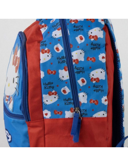G794,Ghiozdan Cerda 641998, motiv Hello Kitty, 31 cm, 3 compartimente, 31 x 40 x 14 cm