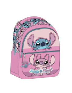 G795,Ghiozdan Cerda Stitch, 31cm, 3 compartimente, 31x40x14cm, 642032