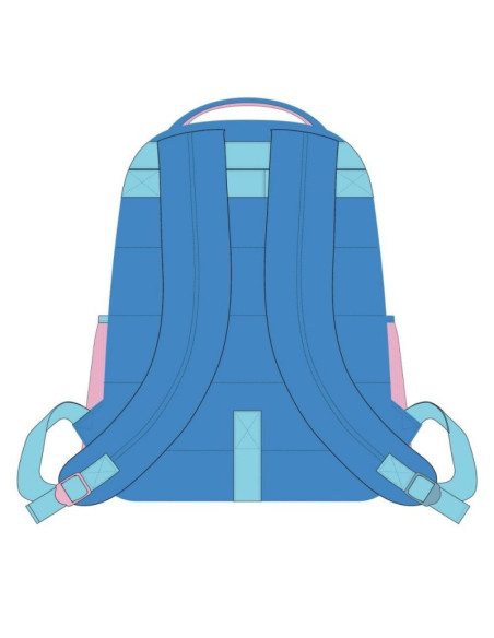 G800,Ghiozdan Cerda Stitch, 32cm, 2 compartimente, 32x42x15cm, 630879