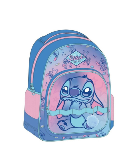 G800,Ghiozdan Cerda Stitch, 32cm, 2 compartimente, 32x42x15cm, 630879
