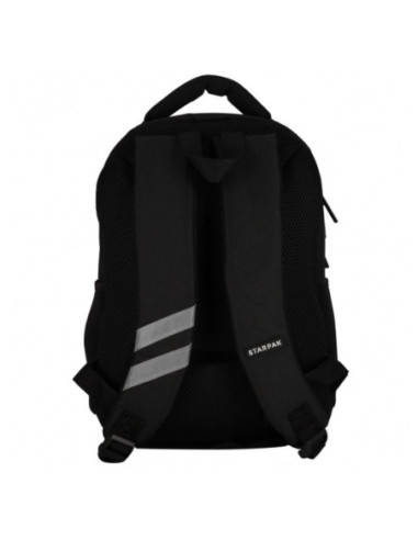 G831,Ghiozdan Starpak Black 577943, 40 cm, 40 x 29 x 20 cm