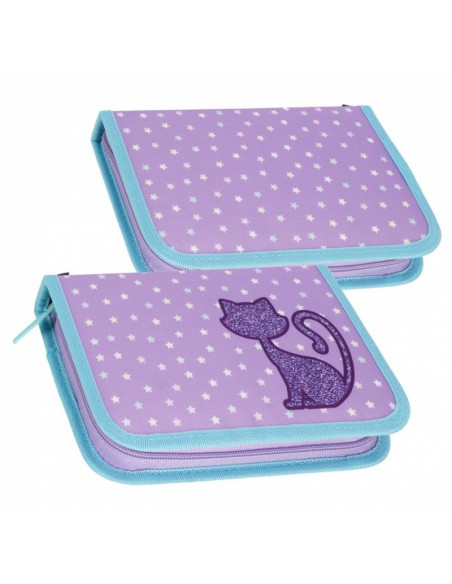 P4862,Penar neechipat Starpak Glitter Cat, 1 fermoar, 576222, 2 extensii
