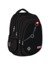 G856,Ghiozdan St.Majewski St. Right X White, 42cm, 4 compartimente, BP06, 683398