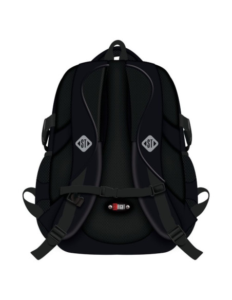 G860,Ghiozdan St.Majewski St. Right Deep Space, 43cm, 4 compartimente, BP04, 697777