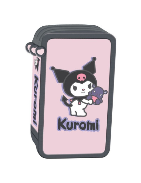 Penar echipat St.Majewski Kuromi Pink, 3 fermoare, roz, 694219