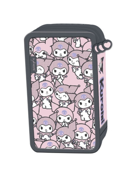 Penar echipat St.Majewski Kuromi Pink, 3 fermoare, roz, 694219