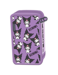 P4811,Penar echipat St.Majewski Kuromi Violet, 3 fermoare, violet, 694127 2