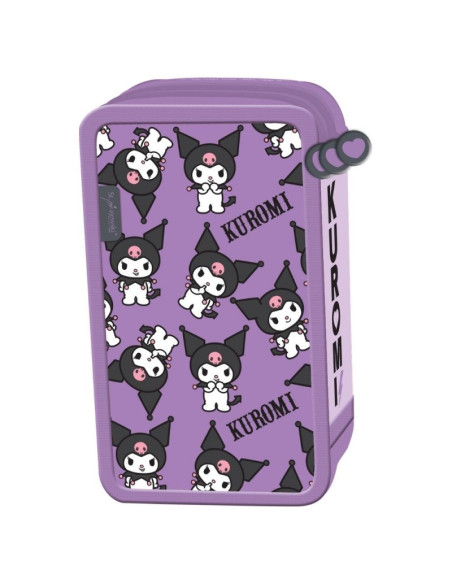 Penar echipat St.Majewski Kuromi Violet, 3 fermoare, violet, 694127