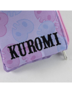 P4837,Penar neechipat Cerda Kuromi, 1 fermoar, 3 compartimente, 22.5x11.5x2cm, 631012 2