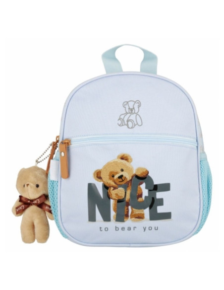 Ghiozdan gradinita Starpak Bear, 26cm, 1 compartiment, 26x23x9cm, 576209