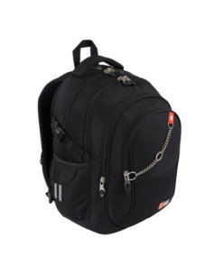 G866,Ghiozdan St.Majewski St. Right X White, 43cm, 4 compartimente, BP01, 683381