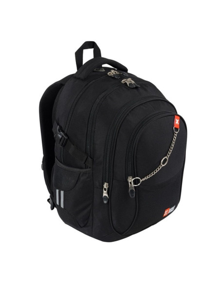 Ghiozdan St.Majewski St. Right X White, 43cm, 4 compartimente, BP01, 683381