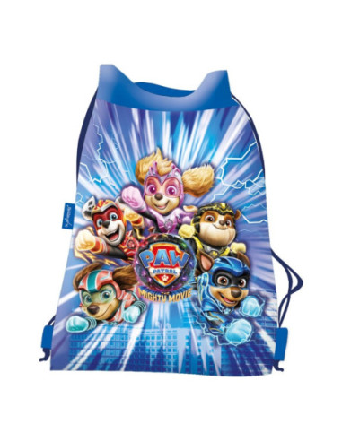 S2555,Sac incaltaminte pentru copii St.Majewski Paw Patrol, 43x34cm, albastru, 660832